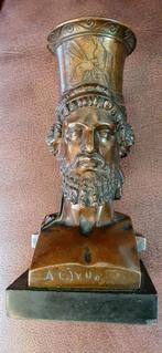 Bronzen Perzische koning, Ophalen of Verzenden