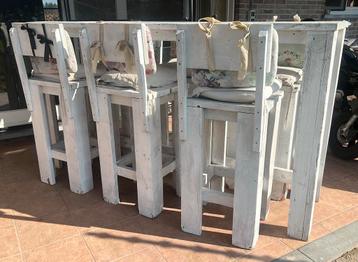 Bartafel steigerhout 2 meter beschikbaar voor biedingen