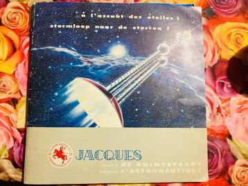 Stickerboek van Ridder Jacques over de ruimtevaart 