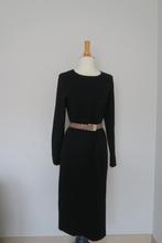 Robe noire en laine - Xandres - XS, Enlèvement ou Envoi, Comme neuf, Taille 34 (XS) ou plus petite, Xandres