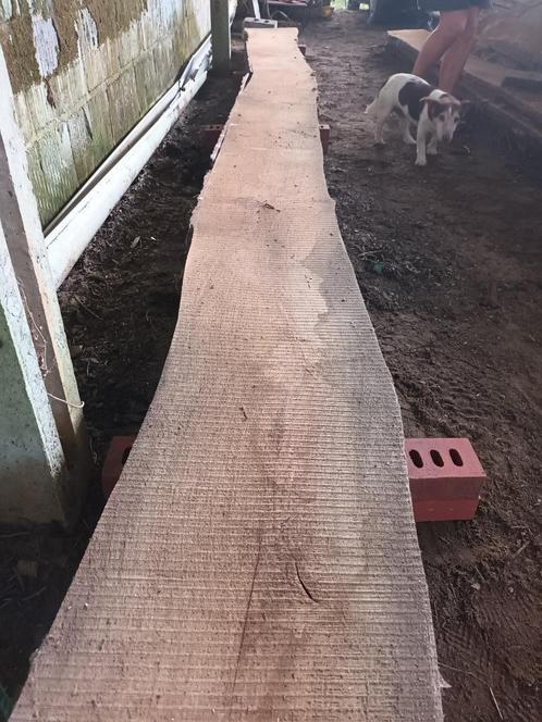 40 jaar gedroogde eiken planken schaaldelen, Doe-het-zelf en Bouw, Hout en Planken, Zo goed als nieuw, Plank, Eiken, 300 cm of meer