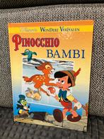 Groot boek disney 2 verhalen pinocchio en Bambi, Enlèvement ou Envoi, Comme neuf