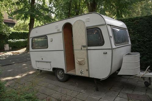 Straattrailer uit 1973 750kg, Caravans en Kamperen, Caravanaccessoires, Gebruikt, Ophalen of Verzenden