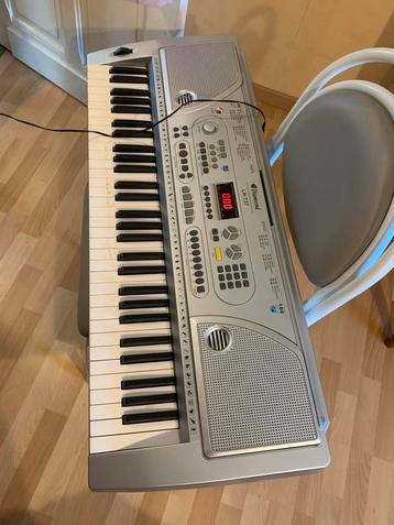Keyboard Diamond 61 toetsen, met staander en cursus, Musique & Instruments, Enlèvement, Utilisé, 61 touches