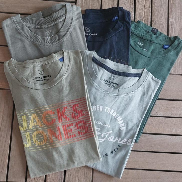 Jack & Jones - T-shirts voor jongens, Kinderen en Baby's, Kinderkleding | Maat 164, Gebruikt, Jongen, Shirt of Longsleeve, Ophalen of Verzenden