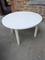 Table de cuisine ronde ., Maison & Meubles, Tables | Tables à manger, Enlèvement, Utilisé, Cinq personnes ou plus, Pin