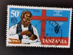 Tanzania 1977 - pastoor, Postzegels en Munten, Postzegels | Afrika, Ophalen of Verzenden, Tanzania, Gestempeld