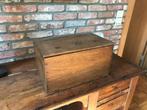 Antieke houten safe, Ophalen