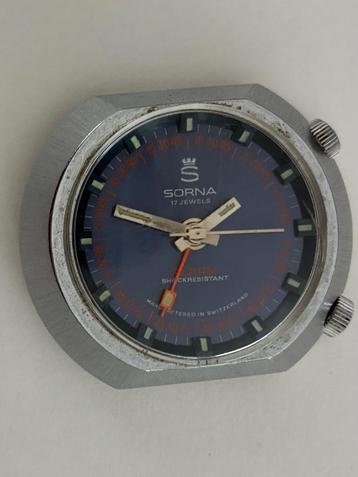 VINTAGE HORLOGE SORNIA - OPWINDER beschikbaar voor biedingen