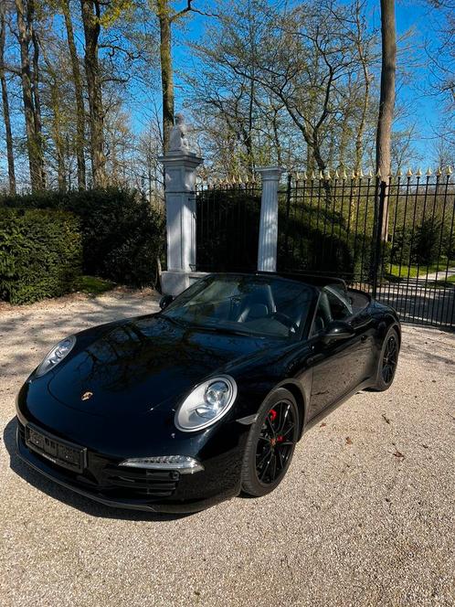 991.1 Sporchrono Cabriolet, Auto's, Porsche, Particulier, Te koop, Airbags, Benzine, Cabriolet, Automaat, Zwart, Zwart, Leder