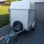 Gesloten aanhangwagen te huur max 750kg, Polyester, Gebruikt, Ophalen