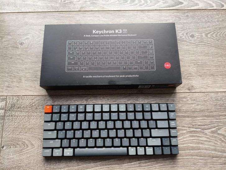 Keychron K3 E1 - low profile wireless mechanical keyboard, Musique & Instruments, Claviers, Comme neuf, Autres nombres, Autres marques