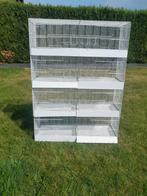 12 draadkooien, Dieren en Toebehoren, Vogels | Hokken en Kooien, Ophalen, Zo goed als nieuw, Aluminium