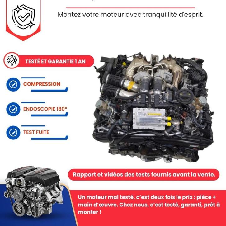 Nieuwe motor audi a8 4.0 tfsi v8 450hp ctg, Auto-onderdelen, Motor en Toebehoren, Audi, Nieuw, Ophalen of Verzenden