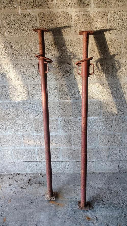 Bouw stippen / stutten / stijgers 2x, Doe-het-zelf en Bouw, Steigers, Gebruikt, Ophalen