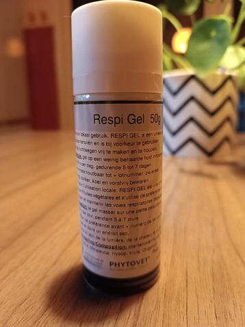 Respigel Gel Voies Respiratoires Chiens/Chats 50g  Exp. 2027 beschikbaar voor biedingen