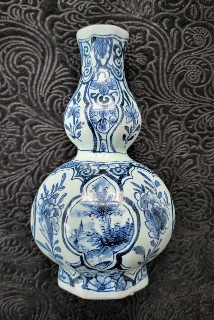 18e eeuwse Delftse flessenvaas, Antiek en Kunst, Antiek | Keramiek en Aardewerk, Ophalen of Verzenden