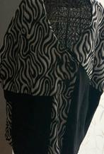 Charmante  52/54 abstract Blouse / vestje, Overige kleuren, Blouse of Tuniek, Ophalen of Verzenden, Zo goed als nieuw