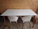 Tafel + 4 stoelen, Huis en Inrichting, Tafels | Eettafels, Ophalen, Gebruikt