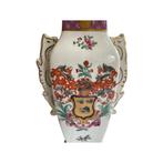 Paar vazen wapenschild van Porcelaine de Paris 1950, Ophalen of Verzenden