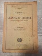 Grammaire Grecque, Antiquités & Art, Enlèvement ou Envoi