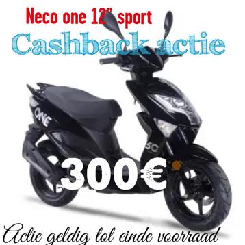 NECO  SCOOTERS CACHBACK ACTIE beschikbaar voor biedingen