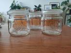 Vintage potten met deksel 3/4 liter, Ophalen of Verzenden