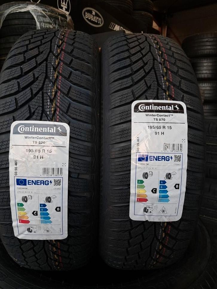 1956515 195/65/15 195/65R15 nieuwe winter Continental, Auto-onderdelen, Besturing, Ophalen