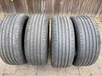 4 zomerbanden 225/55R17 97Y Continental, Gebruikt, 17 inch, Band(en), Zomerbanden
