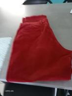 heren rode velours broek, Ophalen, Zo goed als nieuw, Maat 56/58 (XL)