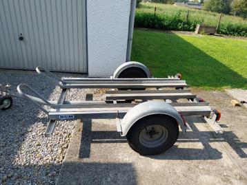 remorque moto plus caisson baché, Autos : Divers, Remorques, Enlèvement, Utilisé