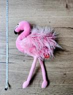 Roze flamingo knuffel 30cm, Enlèvement ou Envoi, Comme neuf, Autres types