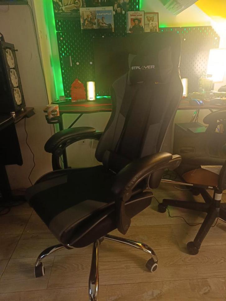 Gamestoel, Huis en Inrichting, Bureaustoelen, Grijs, Ophalen of Verzenden