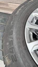 Jantes Mitsubishi avec pneus hiver 245/65/17, Auto-onderdelen, Banden en Velgen, Ophalen, Velg(en), 17 inch, Winterbanden
