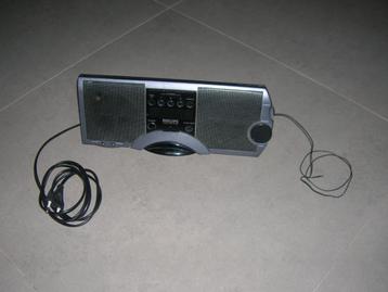 Vintage PHILIPS Stereo clock/radio, Enlèvement ou Envoi, Radio