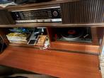 Vintage muziekkast GRUNDIG radio en platenspeler, Ophalen