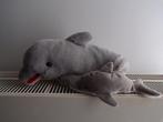 2 knuffels dolfijnen (ook apart), Enfants & Bébés, Jouets | Peluches, Comme neuf, Autres types, Enlèvement ou Envoi