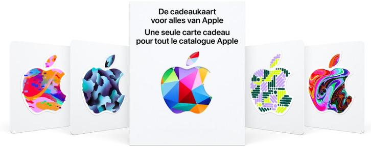 Apple cadeaubon 50€ *** -20% korting !, Tickets en Kaartjes, Kortingen en Cadeaubonnen