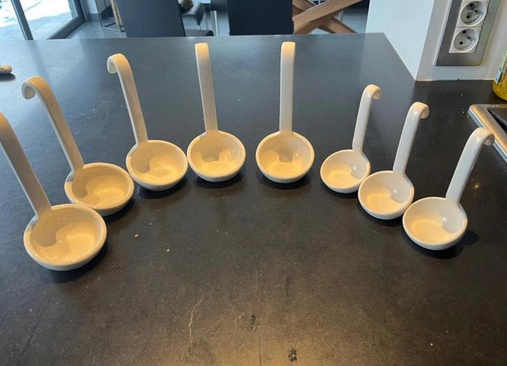 Cuillères à soupe en porcelaine Royal Boch, Maison & Meubles, Cuisine | Vaisselle, Comme neuf, Enlèvement ou Envoi