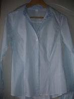 Wit dameshemd met lichtblauwe strepen maat 34 of XS, Kleding | Dames, Maat 34 (XS) of kleiner, Blauw, H&M, Ophalen of Verzenden