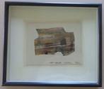 WILLEM VAN HECKE / ABSTRACTIE / OLIEVERF PANEEL / 32x37cm, Ophalen of Verzenden