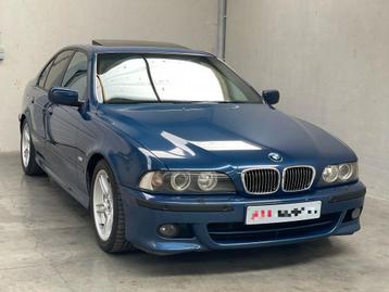 Bmw 530iA E39 M-Sport Facelift Full Optie Topasblau beschikbaar voor biedingen