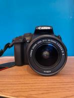 Canon EOS 1100D spiegelreflexcamera, Audio, Tv en Foto, Fotocamera's Digitaal, Ophalen of Verzenden, Zo goed als nieuw, Canon