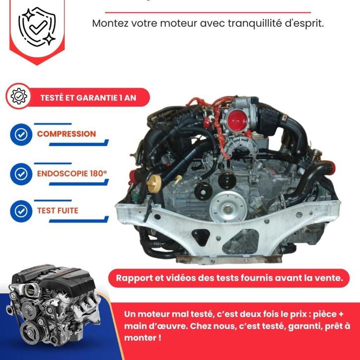 MOTEUR COMPLET PORSCHE 911 996 3.4 300cv, Autos : Pièces & Accessoires, Moteurs & Accessoires, Porsche, Neuf, Enlèvement ou Envoi