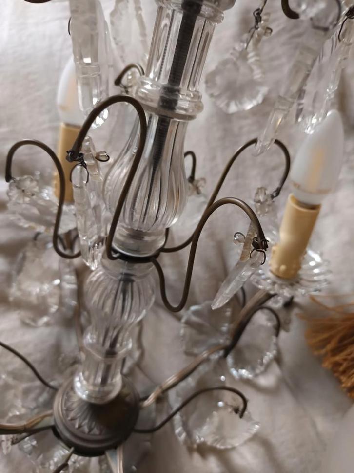 luster, uit Zuid Frankrijk , gratis   lampen, Huis en Inrichting, Lampen | Kroonluchters, Gebruikt, Ophalen