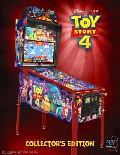 JJP, Toy Story 4 Collector's Edition, Verzamelen, Automaten | Flipperkasten, Zo goed als nieuw, Ophalen of Verzenden