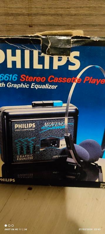 Walkman Cassette Philipps encore Neuf. beschikbaar voor biedingen