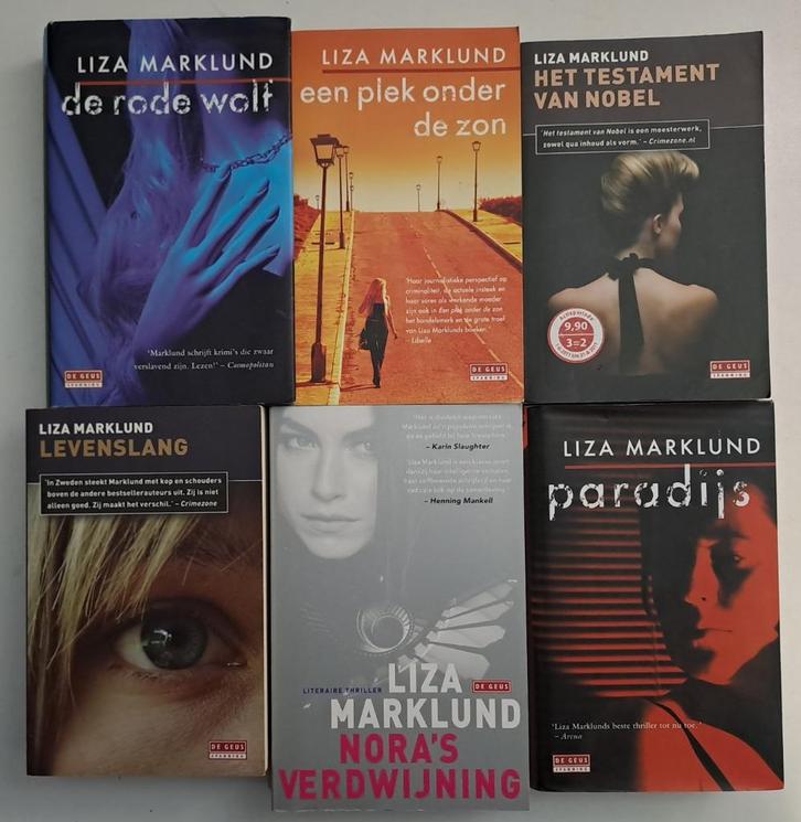 Boeken Liza Marklund, Boeken, Thrillers, Gelezen, Ophalen of Verzenden