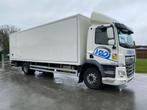 LEASING DAF CF 290 VRACHTWAGEN BOX MET LAADKLEP / 19 TON, Automaat, Stof, 217 kW, Wit