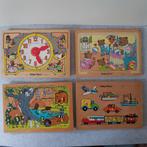 Fisher Price puzzels in hout, Kinderen en Baby's, Ophalen of Verzenden